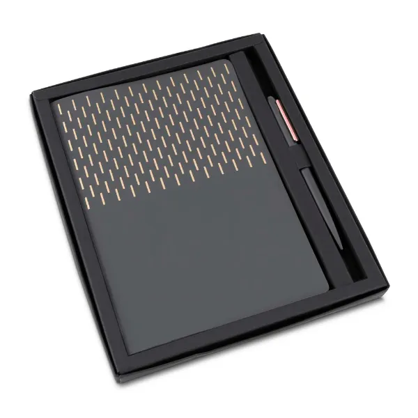 Kit Escritório personalizado com caderno e Caneta Metalica Kit Escritório personalizado com caderno e Caneta Metalica